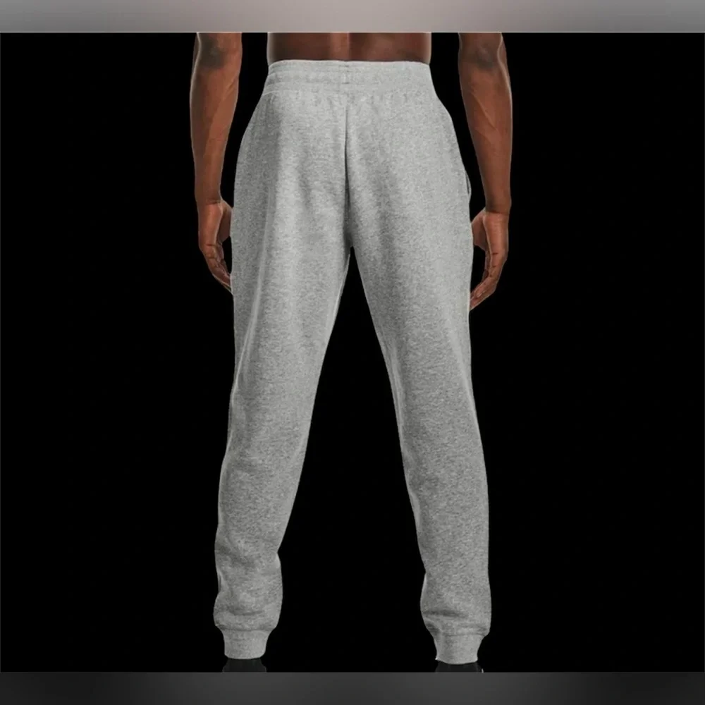 Under Armour Men's Hustle Fleece Heather Gray Joggers Men’s XL